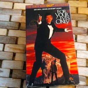 For your eyes only James Bond 007 VHS
